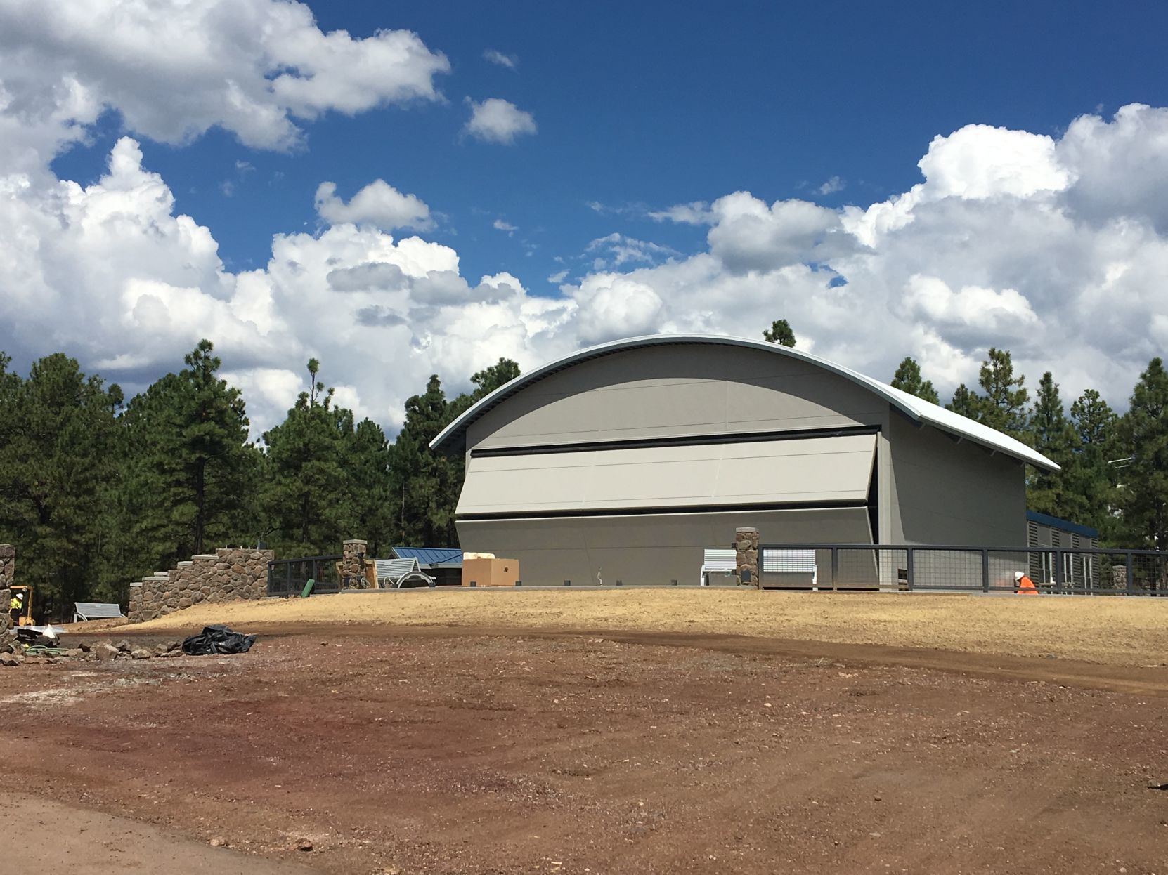 Giovale Open Deck Observatory Nearly Complete
